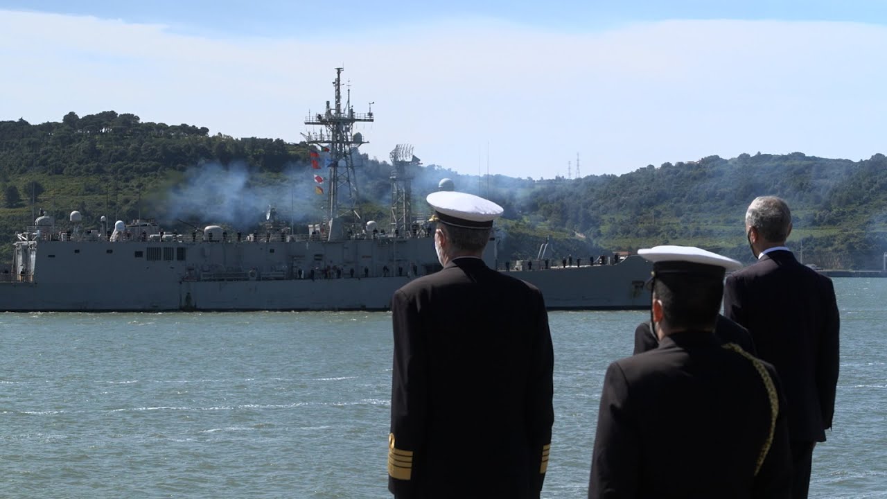 Cerimónia militar comemorativa do centenário da Primeira Travessia do Atlântico Sul
