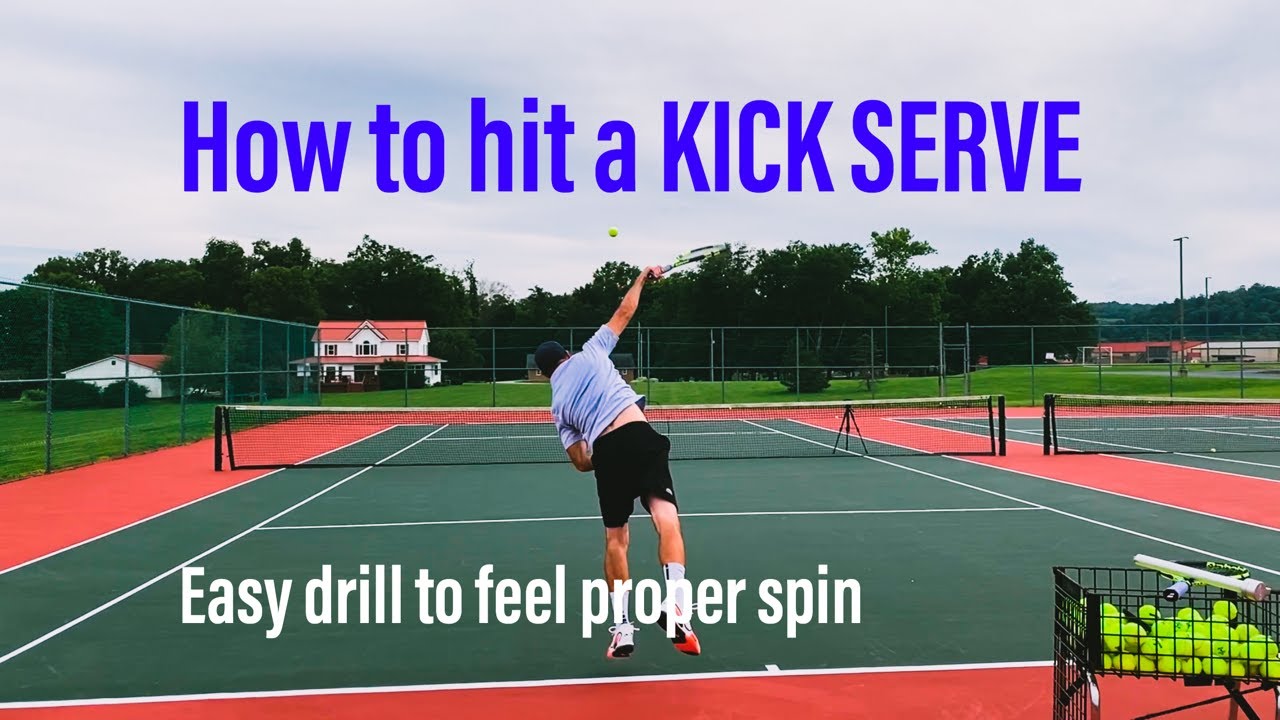 How to HIT a KICK SERVE!