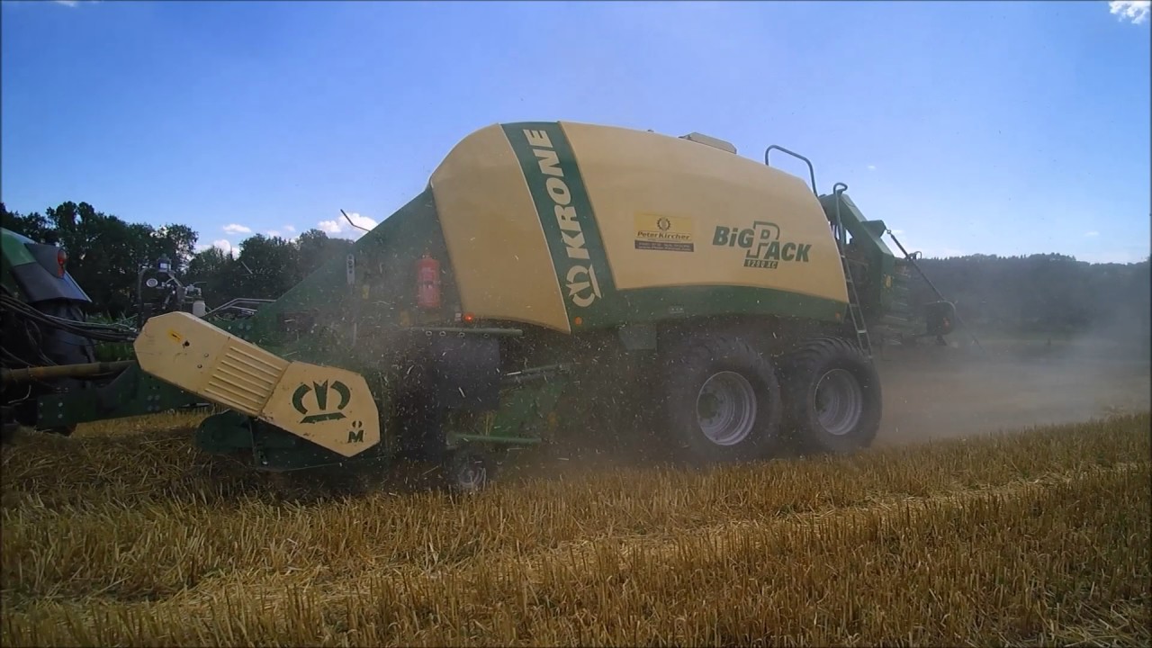 Lohnunternehmen Peter Kircher Quaderballenpressen