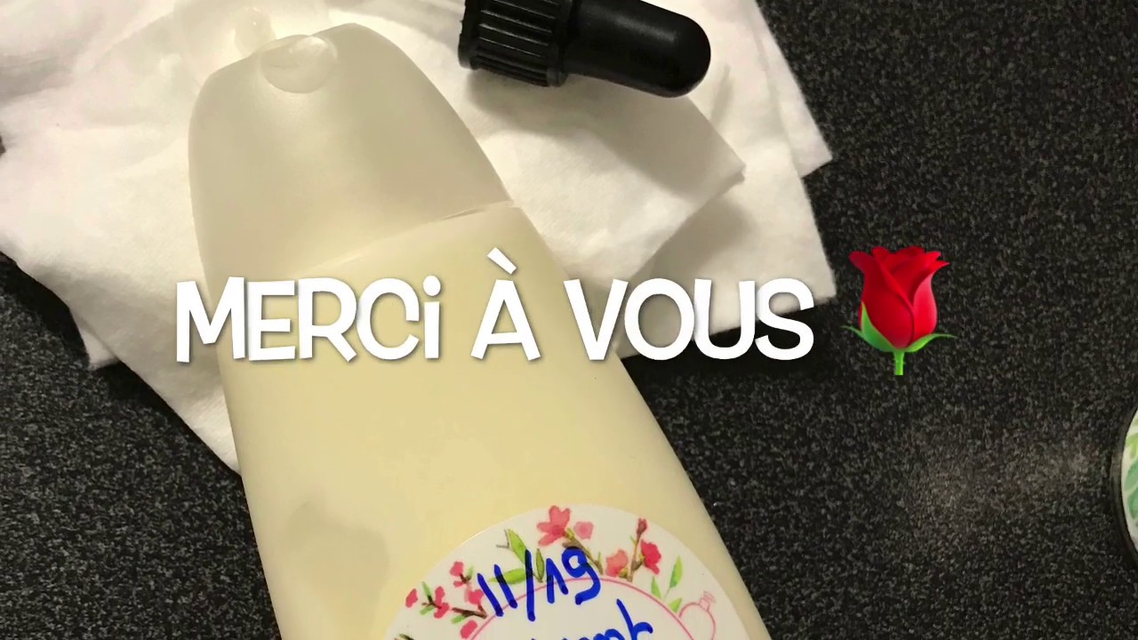 🌹faire un  Lait démaquillant  🌹