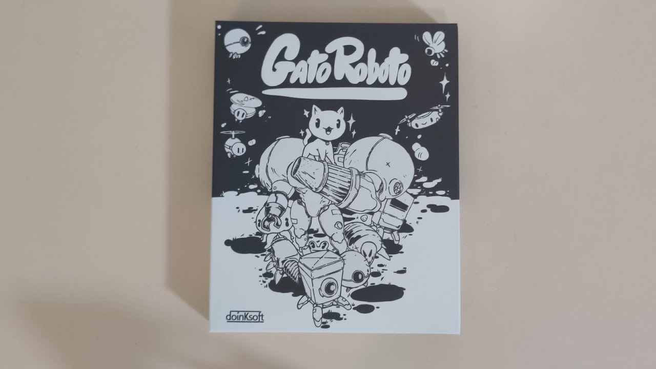 Gato Roboto Special Reserve Edition Nintendo Switch Unboxing