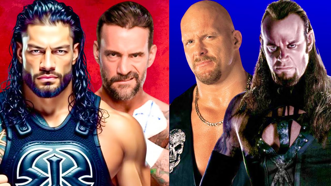 ATTITUDE ERA SUPERSTARS VS THE SHIELD & CM PUNK WWE 2K25