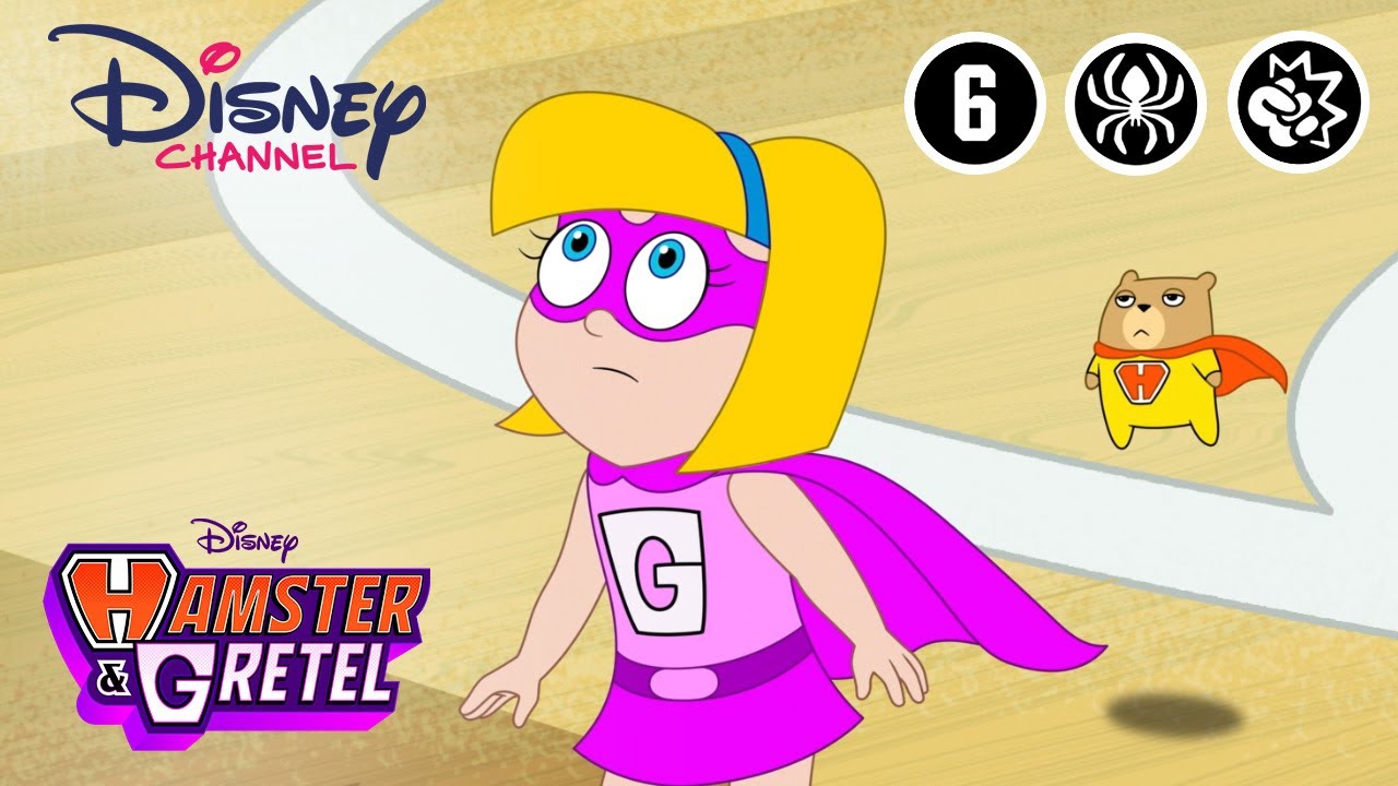 Hamster & Gretel | Le sifflet d'hypnose | Disney Channel BE