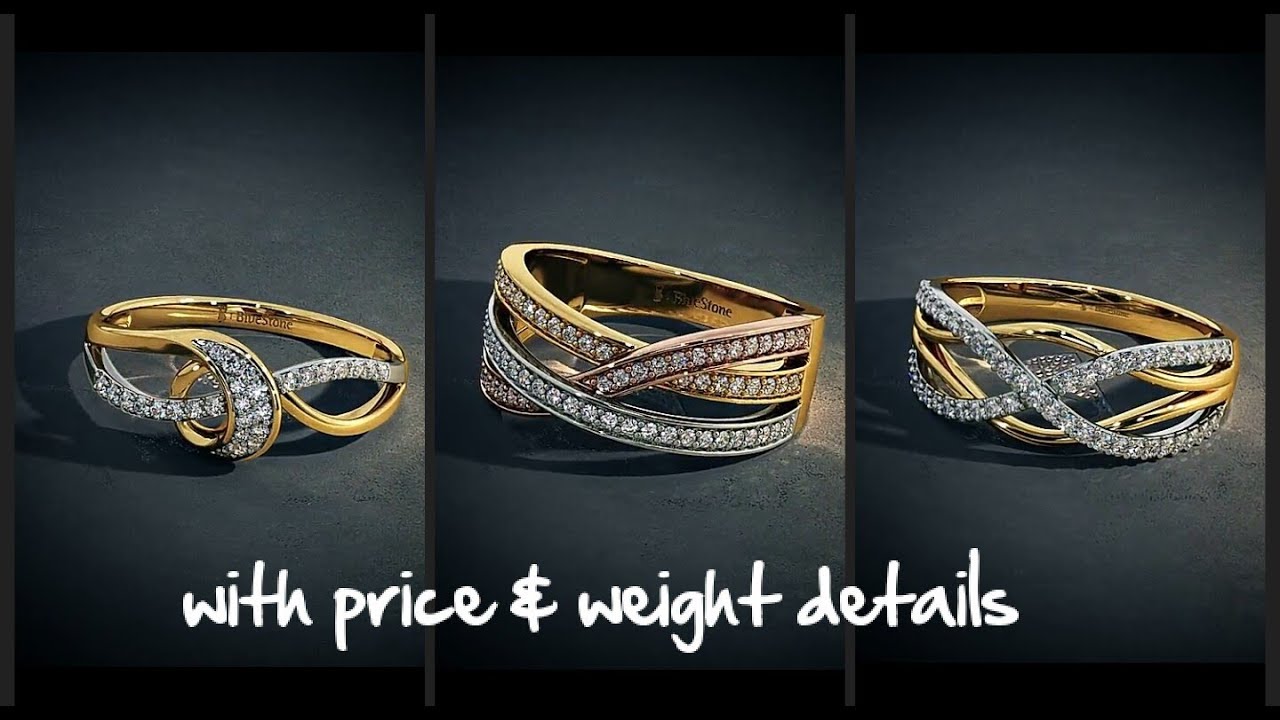LATEST DESIGNER GOLD RINGS BY BLUESTONE || LIFESTYLE