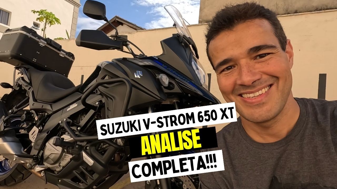 SUZUKI V-STROM 650XT 2024 EM DETALHES