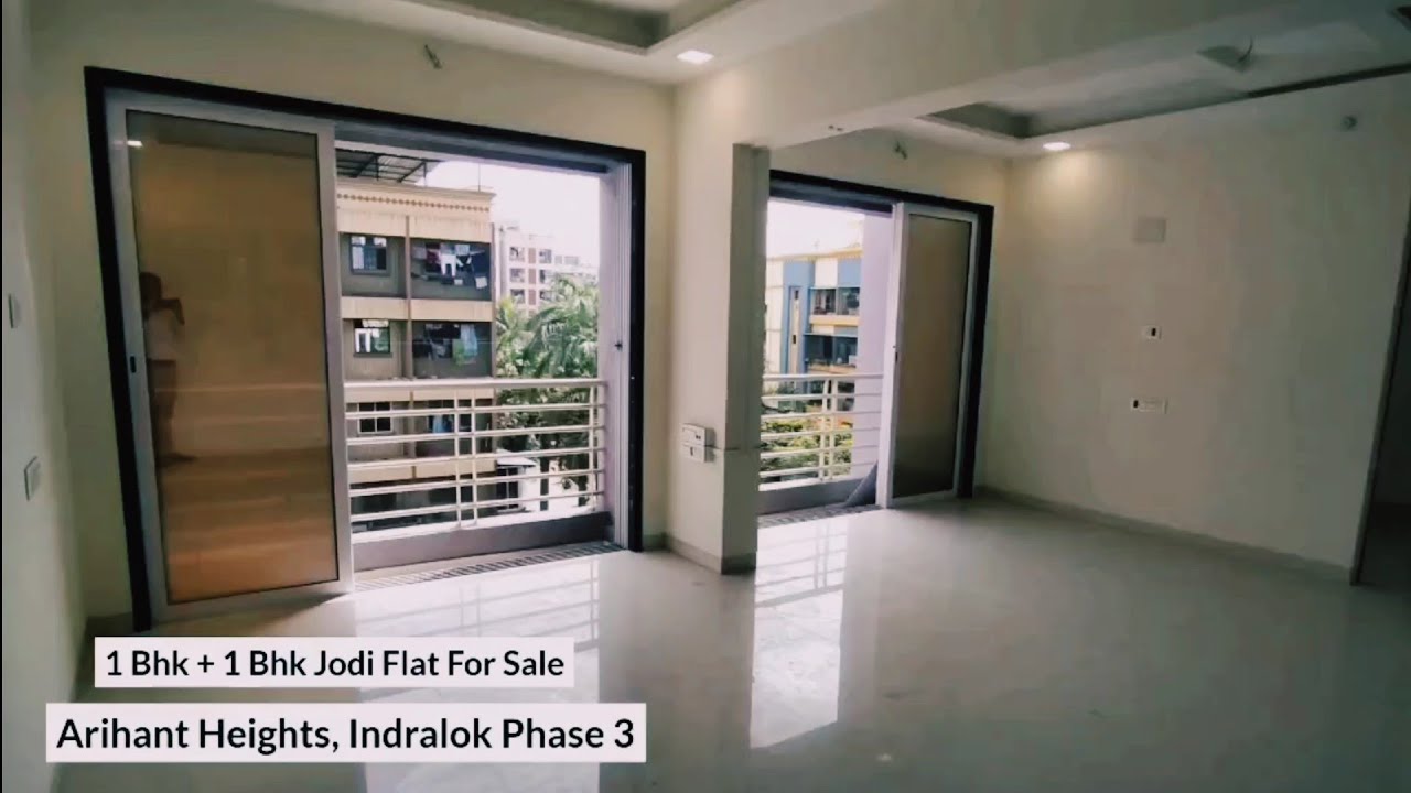 1 BHK + 1 BHK Jodi Flat Arihant Heights Indralok Phase 3