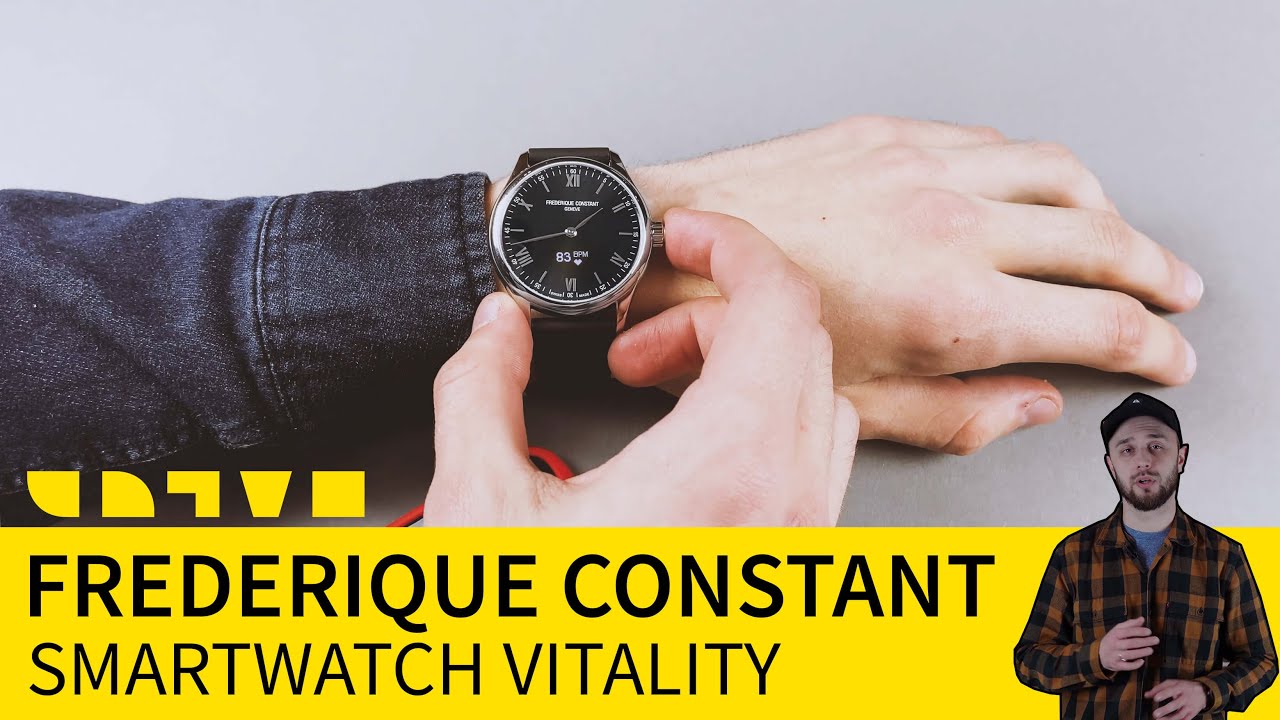 Frederique Constant Smartwatch Vitality - Apple Watch для часовых консерваторов