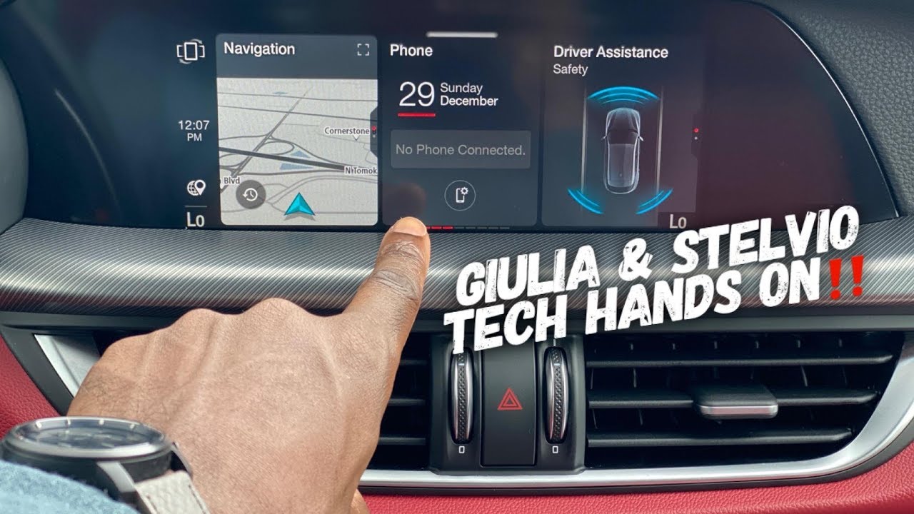 Объяснение абсолютно новой информационно-развлекательной технологии Alfa Romeo 2020 года!