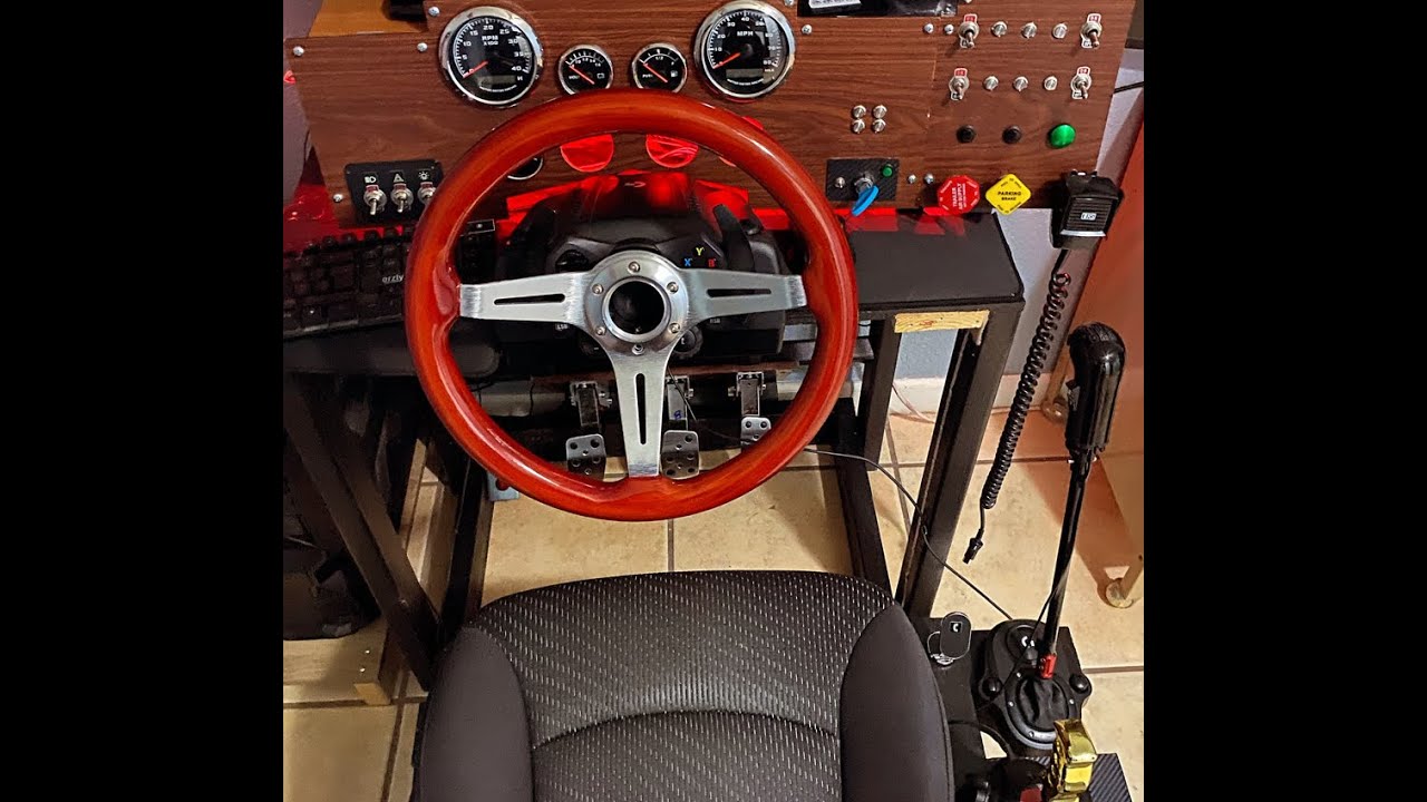 Simulation Rig for American Truck Simulator and Others - DIY
