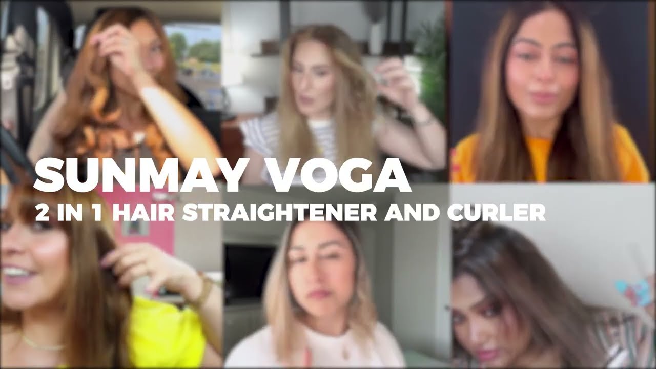Sunmay Voga - the beautiful, modern and elegant hair straightener