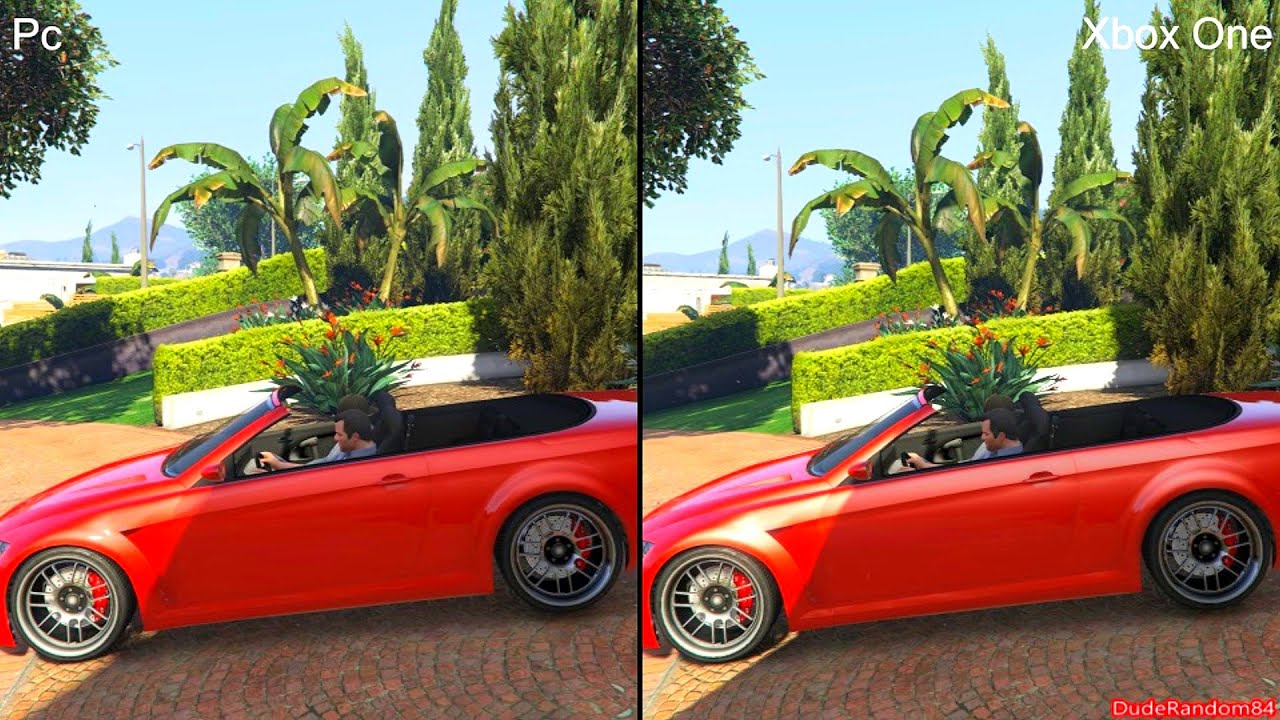 GTA 5 Pc Vs Xbox One Graphics Comparison