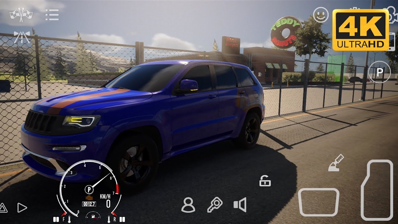 CAR PARKING MULTIPLAYER 2 GAMEPLAY  JEEP GRAND CHEROKEE  MAX GRAPHICS  4K
