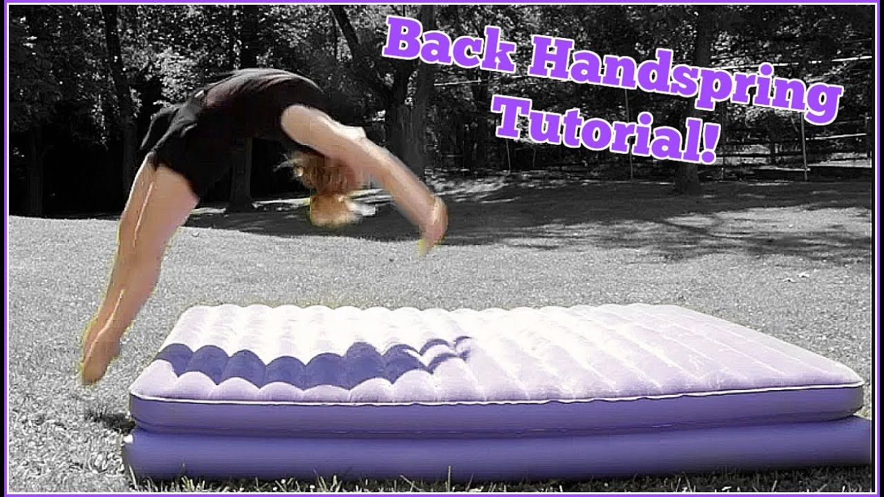 Back Handspring/Back Handspring Step out Tutorial