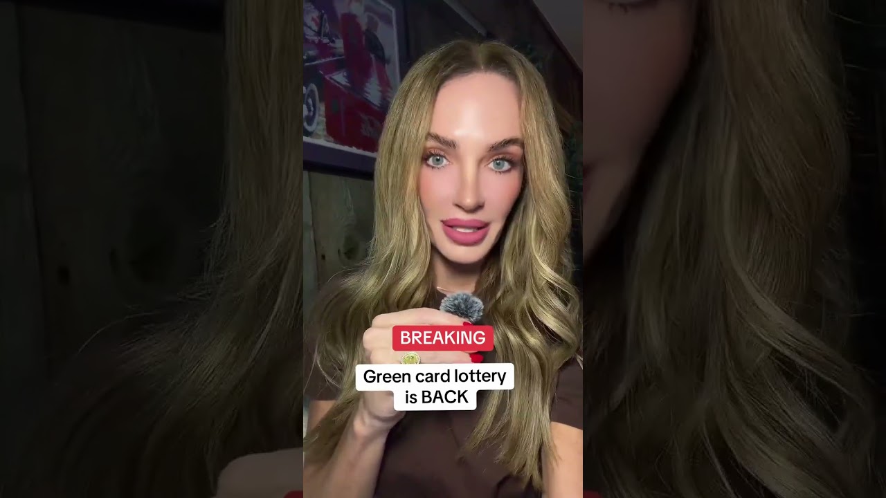 BREAKING: Green card lottery is BACK! #usimmigration