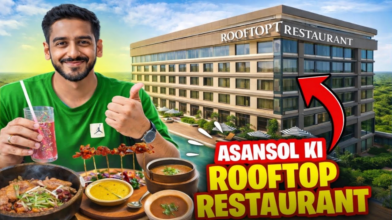 Asansol-এ এমন Rooftop আছে?! 😍 Hidden Gem! ft. Rooftop Restaurant