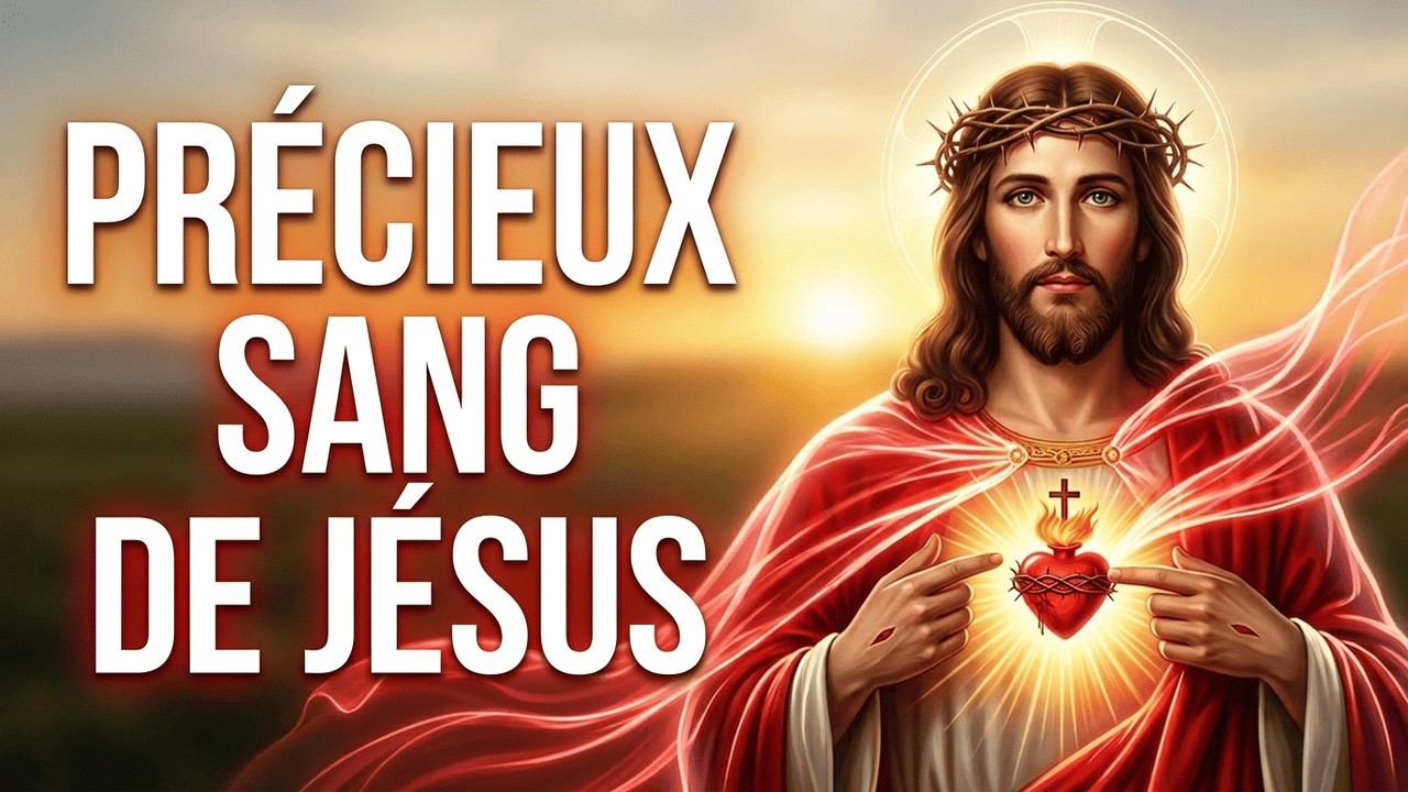 ✝️ Seigneur Jésus, Couvre Ma Vie de Ton Précieux Sang – Prière du Matin