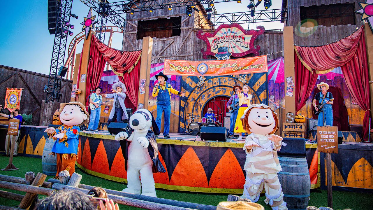 Snoopy's Spooktacular Costume Party | Knott's Spooky Farm 2024 4K