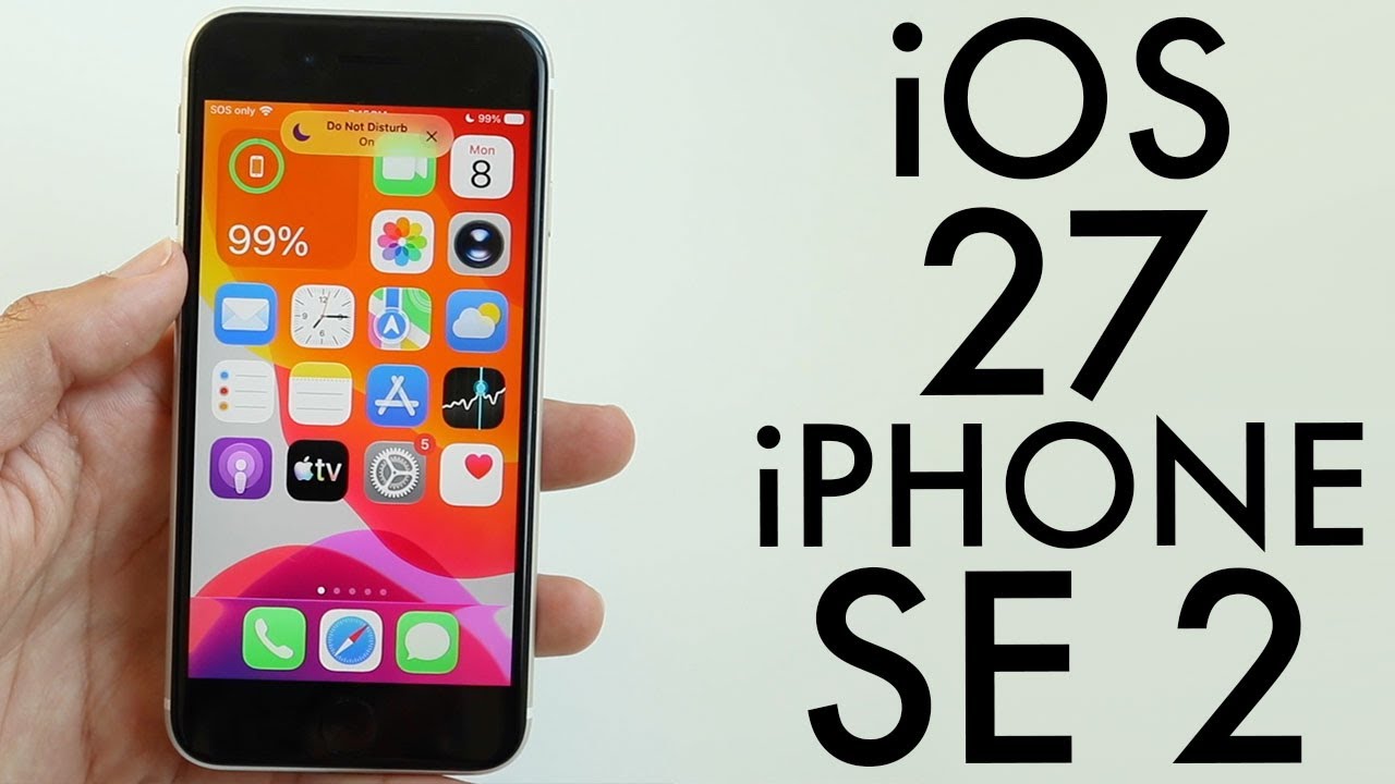 iOS 27 на iPhone SE (2020)! (Новые функции, аккумулятор и производительность)