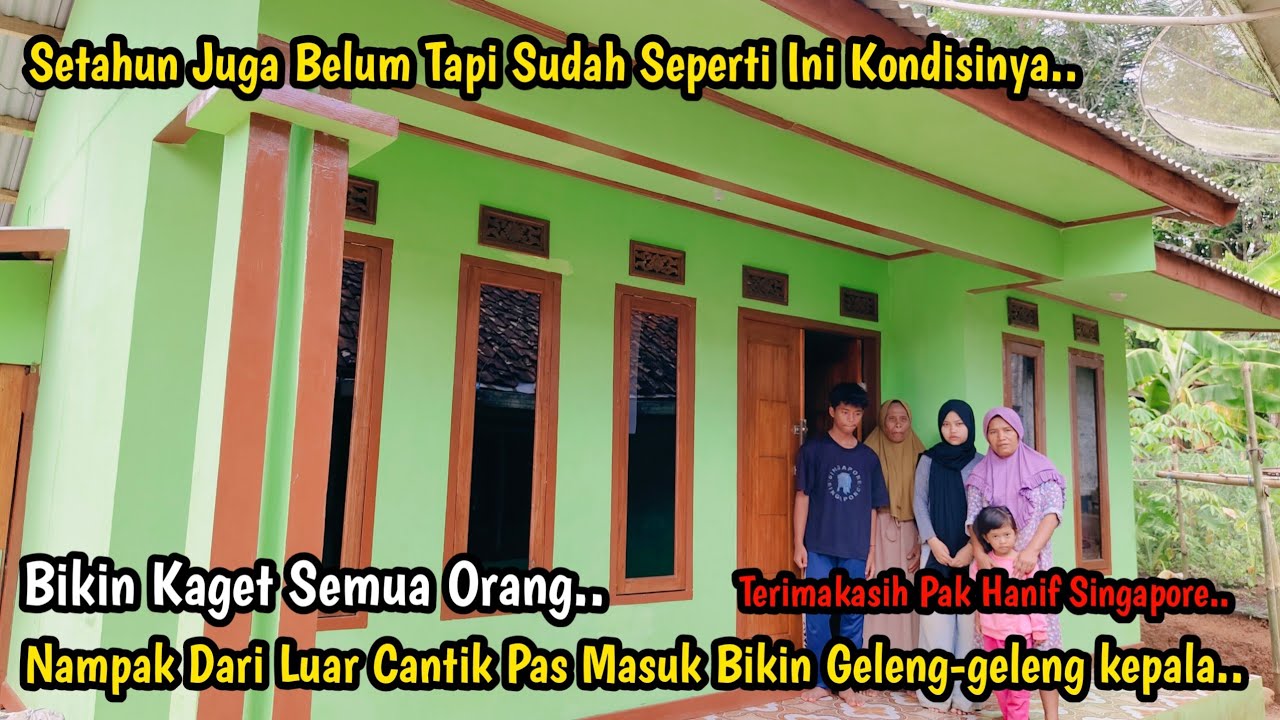 BIKIN KAGET.. SETAHUN JUGA BELUM TAPI SUDAH SEPERTI INI KONDISI RUMAH NYA IBU UUN 