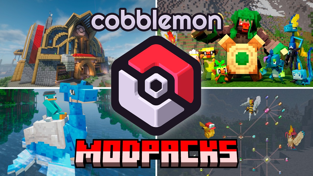 Лучшие новые модпаки Cobblemon для Minecraft 2026 года
