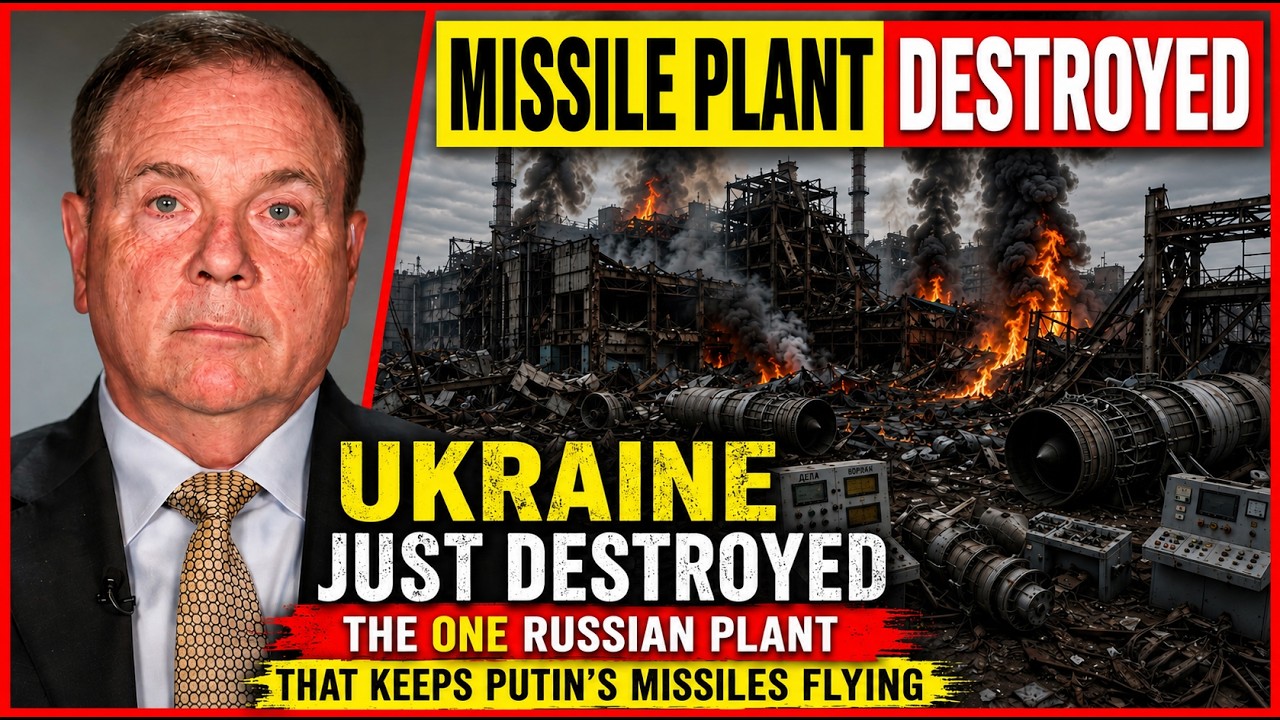 Ukraine Just Destroyed The One Russian Plant That Keeps Putin's Missiles Flying | Ben Hodges