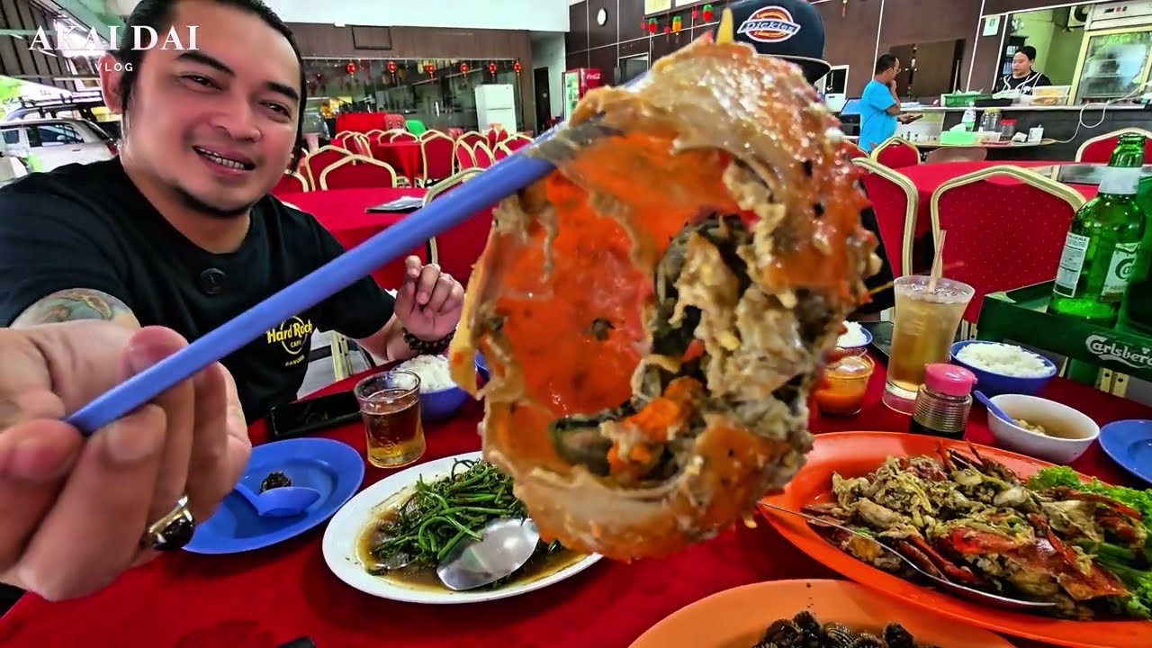 Seafod Tepi Sungai Fresh kuching mesti Cuba