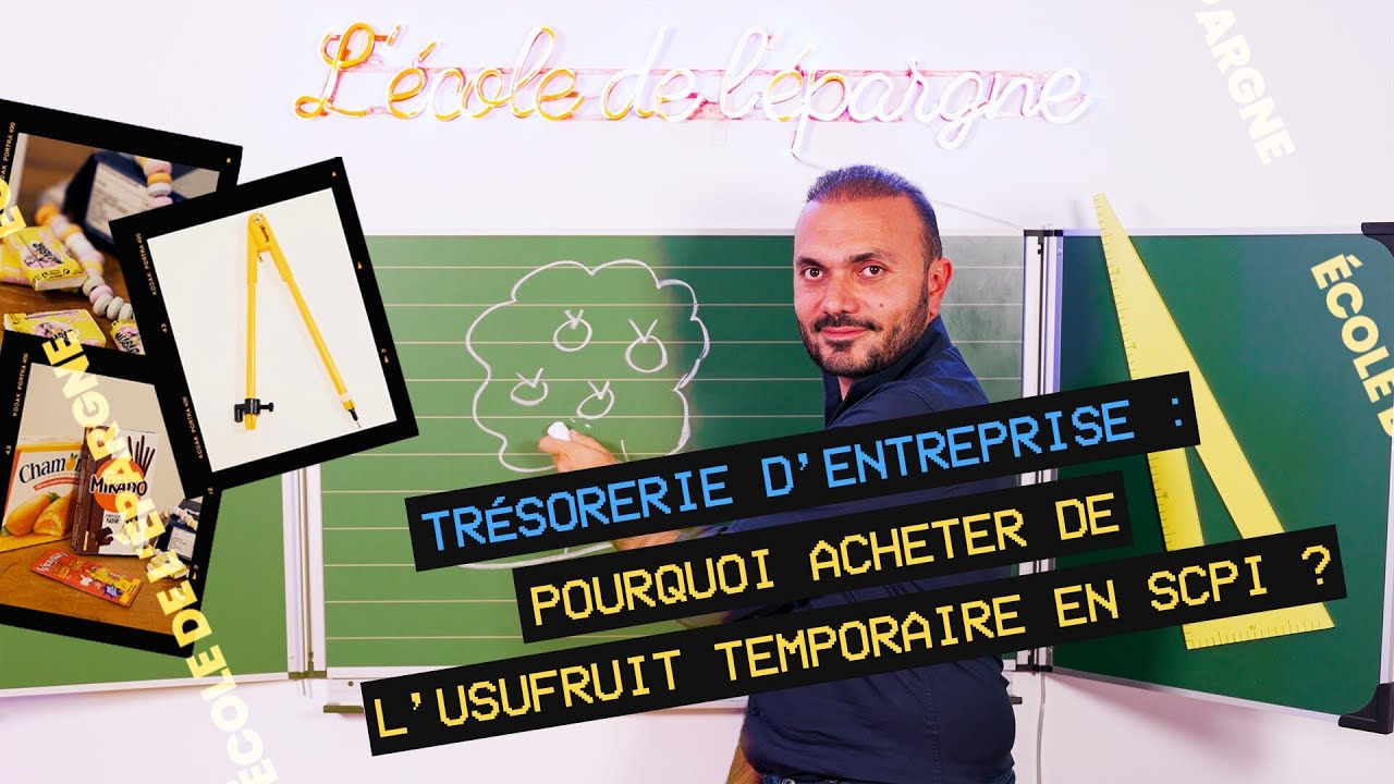 Trésorerie d'entreprise : Pourquoi investir en usufruit temporaire de SCPI ?