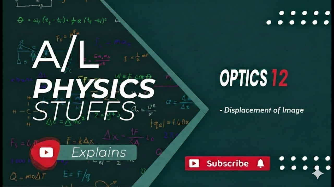 Displacement of Image | Optics 12