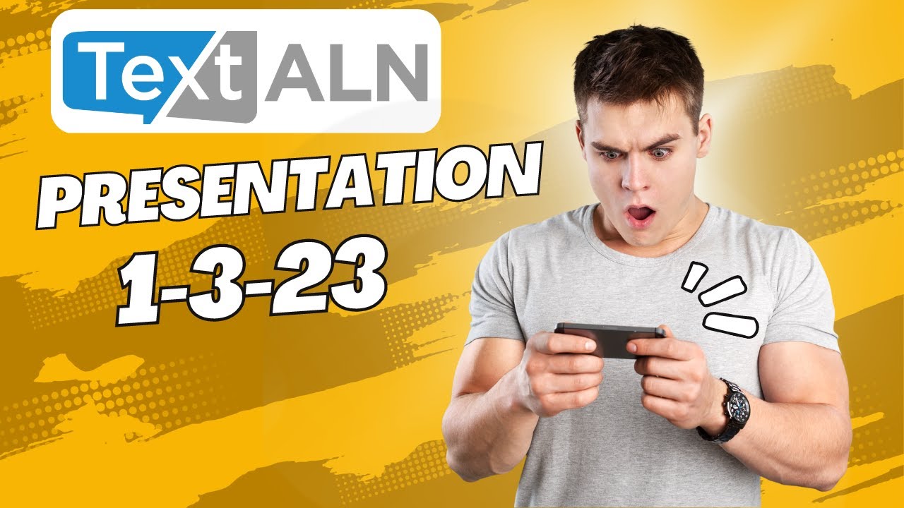 TEXT ALN Presentation 1-3-23: Tips and Tricks for Business Owners