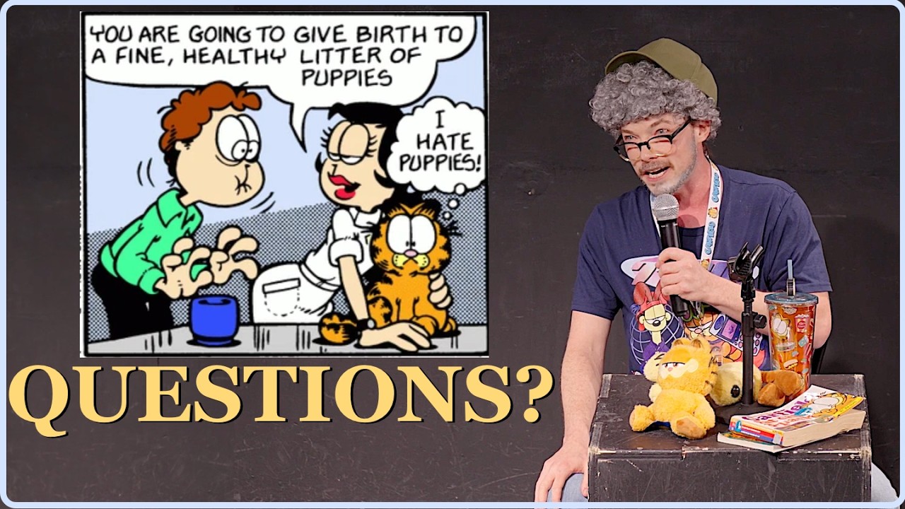 Jim Davis Defends The Garfield 'Dog C*m' Strip