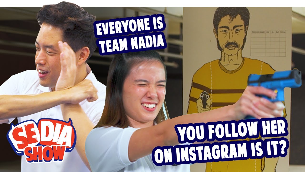 Nadia and Sean Survive Police Training | SGAG