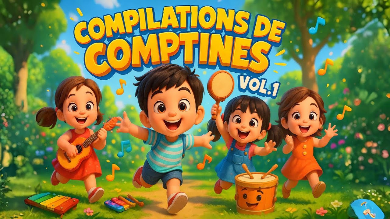 Compilations de Comptines Vol.1 🎵🎈