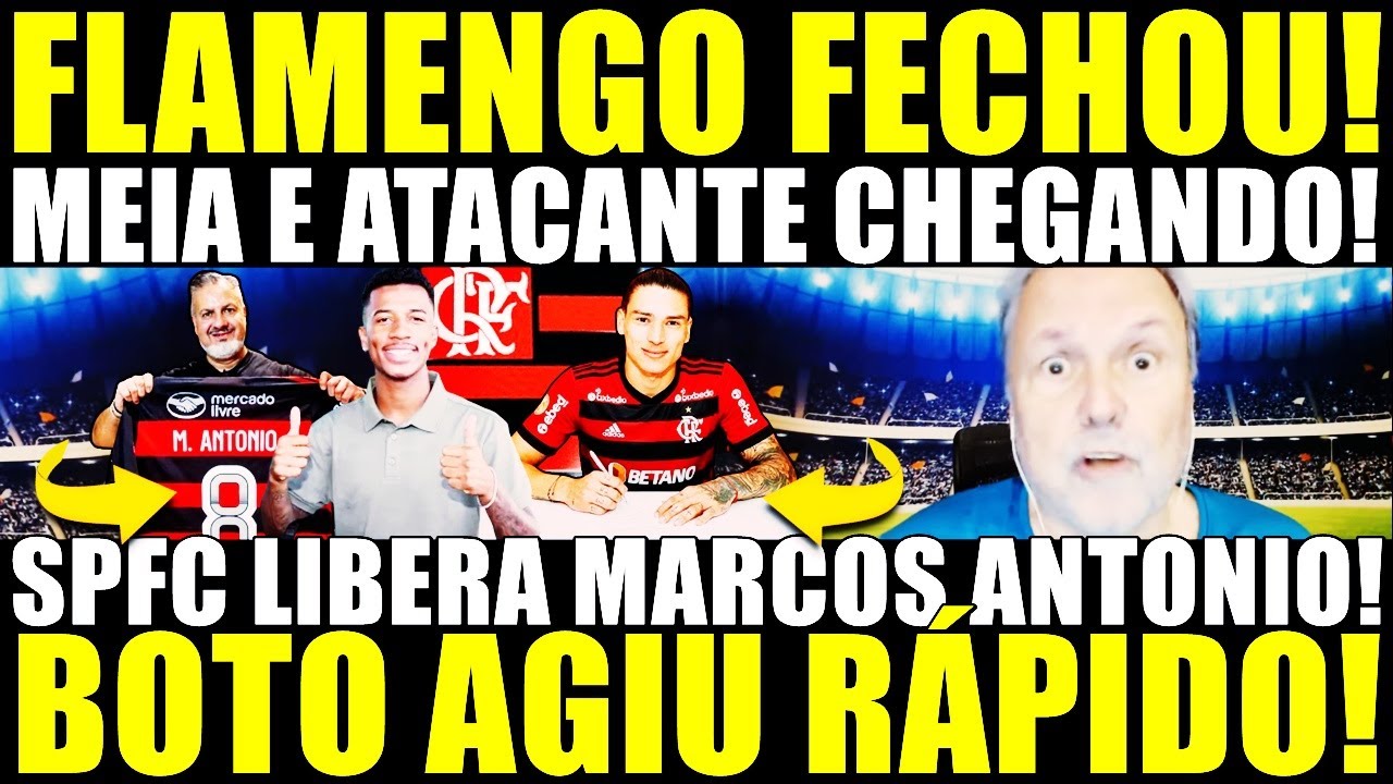 😱🚨FECHOU NA CALADA DA NOITE! MEIA E ATACANTE CHEGANDO! BOTO AGIU RÁPIDO NO MERCADO! FL COMEMORA!