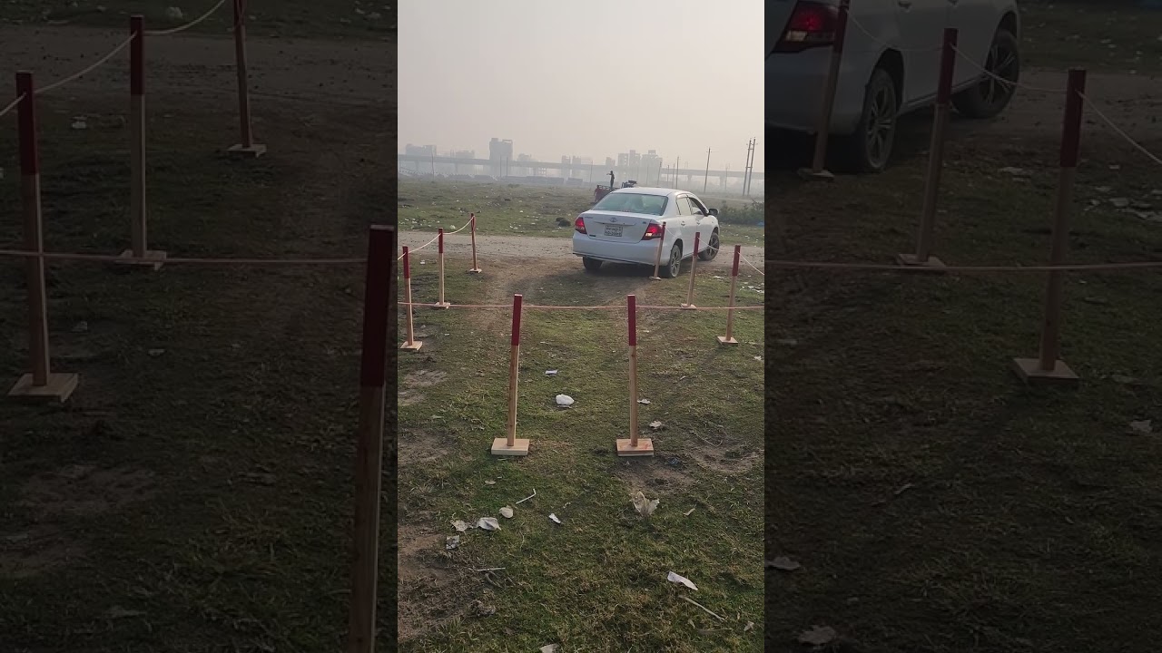 স্মার্ট ড্রাইভিং স্কুল চলছে পার্কিং ক্লাস 