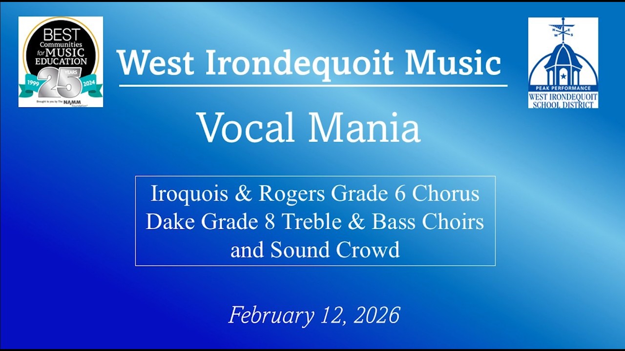 Vocal Mania 2026
