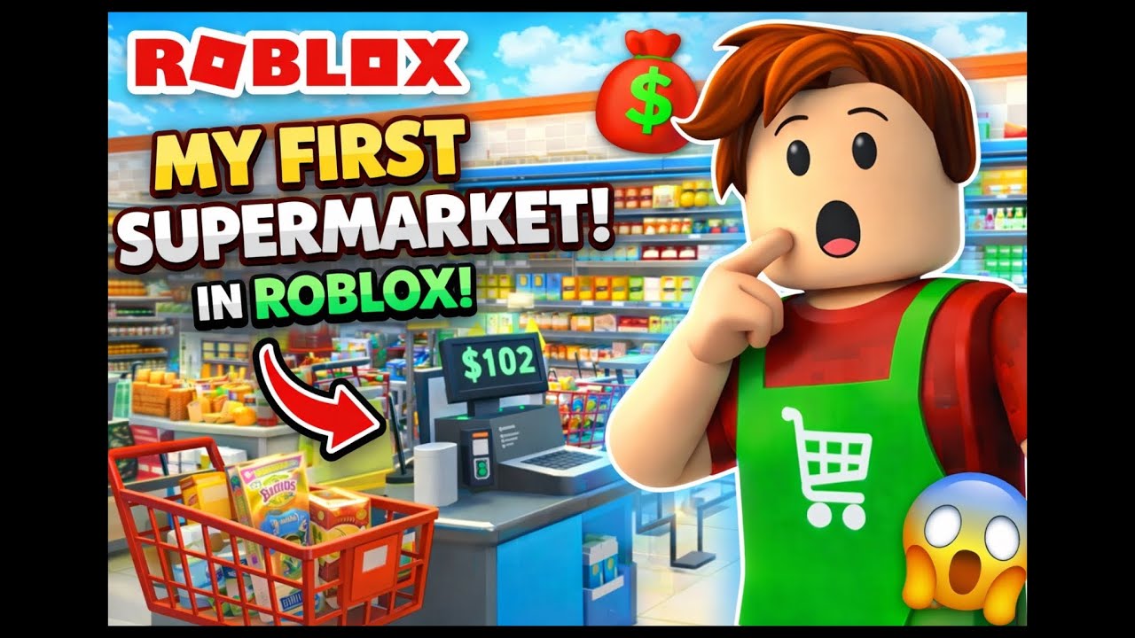 My Dream Store in #roblox: Supermarket Simulator🔥