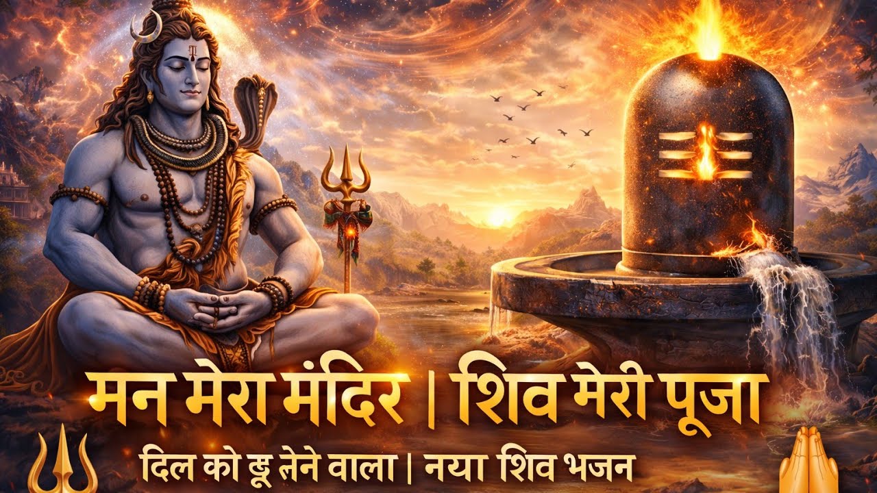 मन मेरा मंदिर | शिव मेरी पूजा 🙏 | दिल को छू लेने वाला नया शिव भजन | Har Har Mahadev