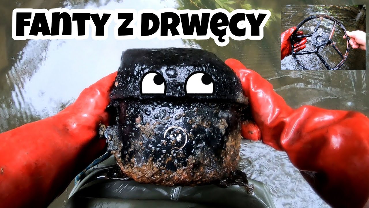 Magnes Neodymowy na Drwęcy łowi agregat od lodówki 174
