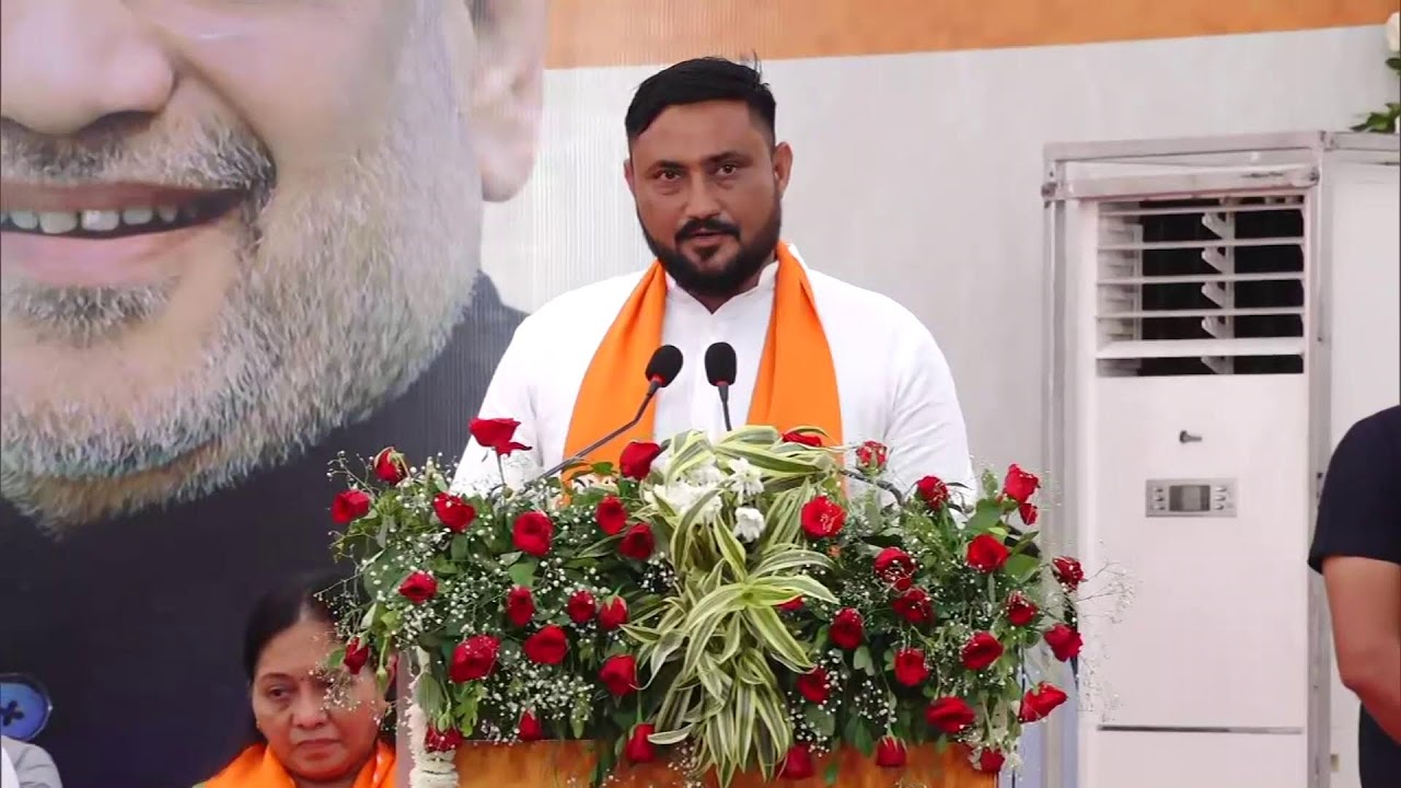 Hon’ble UHM Shri Amit Shah lays foundation of BJP - Gandhinagar’s new Karyalaya – Shri Kamalam