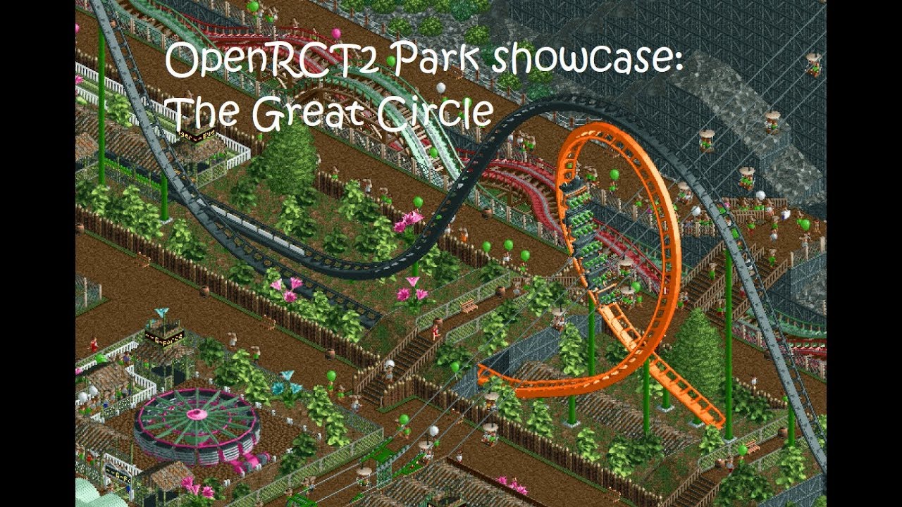 Выставка парков OpenRCT2: Большой круг