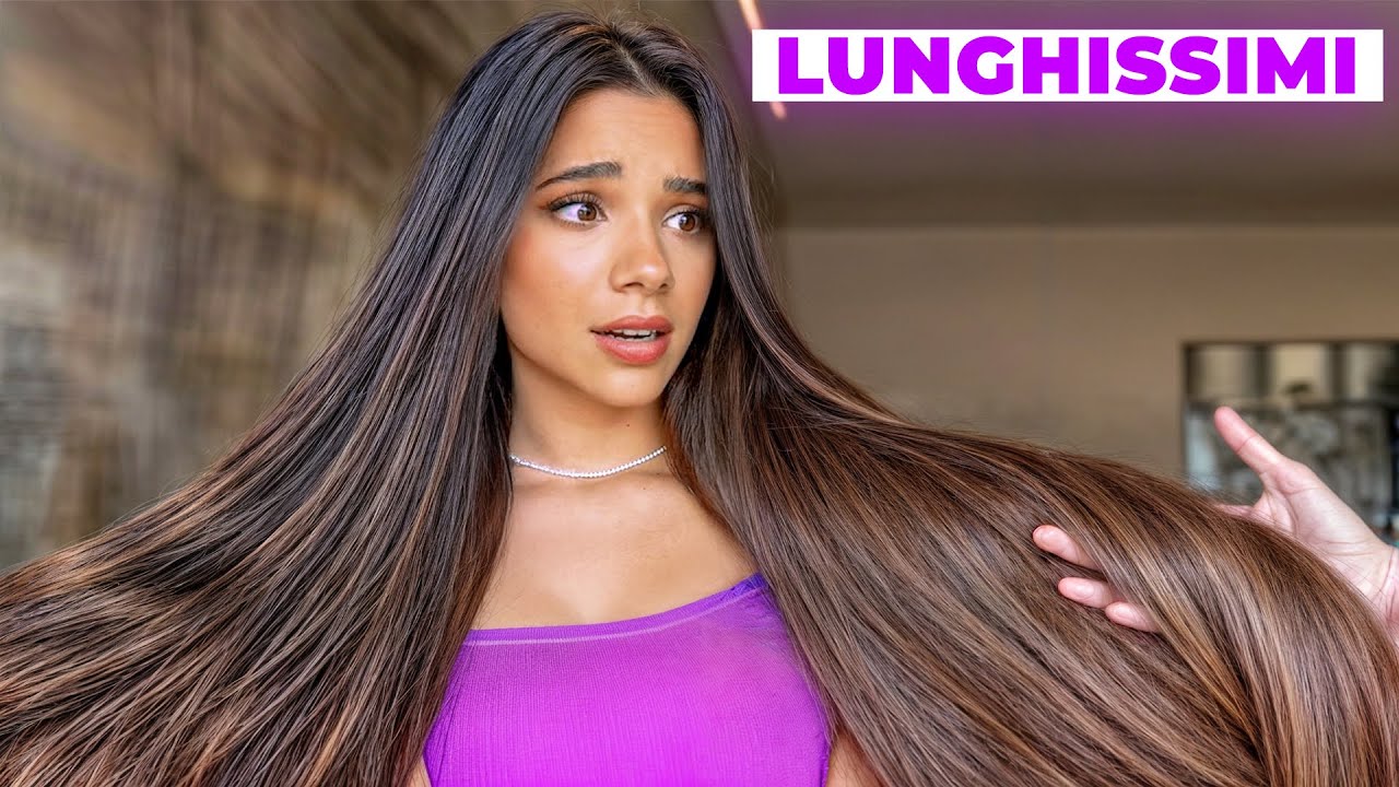 VIVO Con i Capelli LUNGHISSIMI Per 24 ORE!