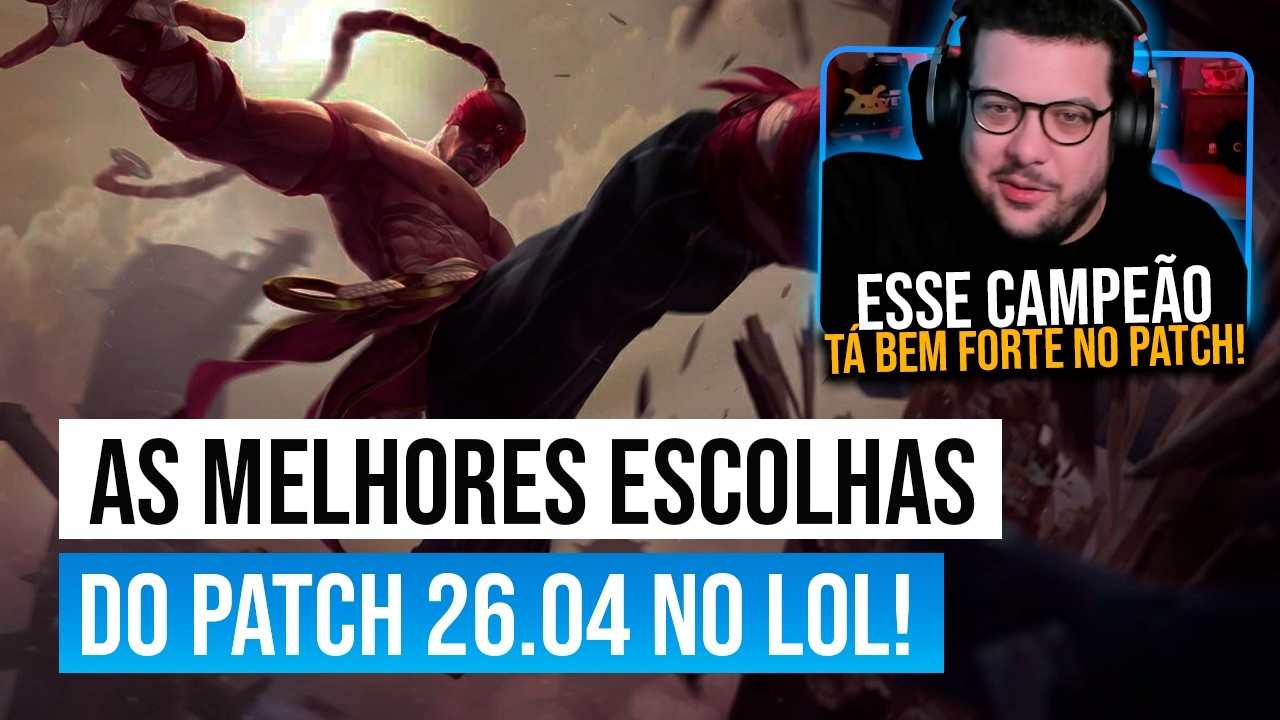 Melhores Campeões do patch 26.04! (É TEEEEETRA!)