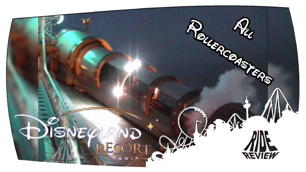 Disneyland Paris - All Rollercoasters