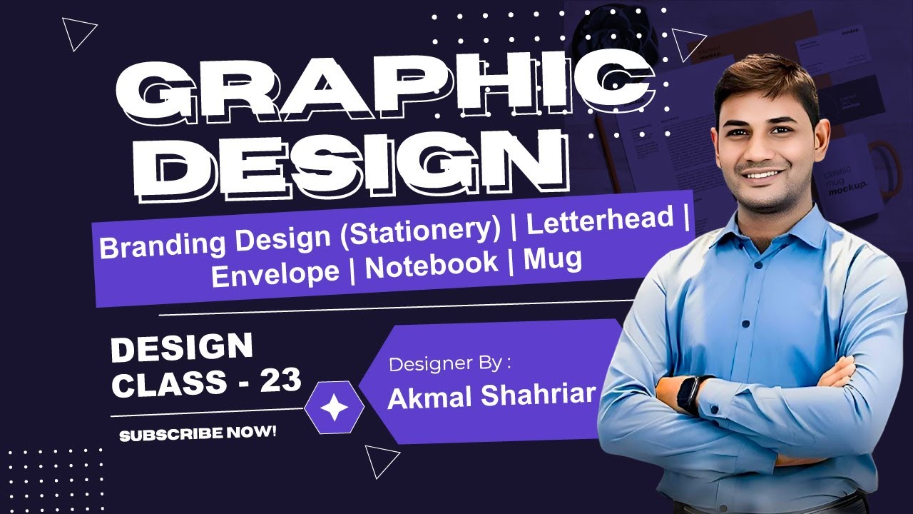 Branding Design (Stationery) | Letterhead | Envelope | Notebook | Graphic Design Bangla @Adobe