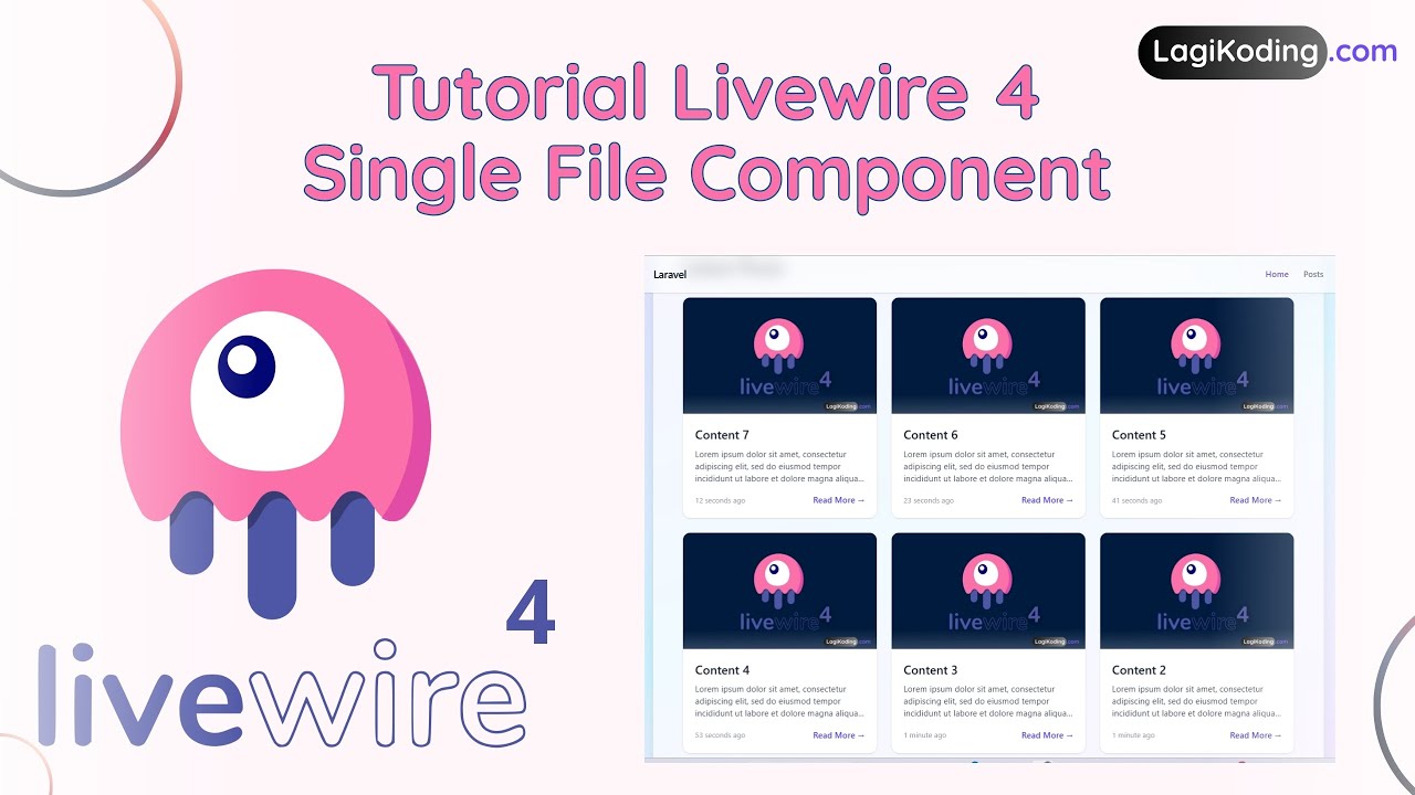 Tutorial Laravel Livewire 4