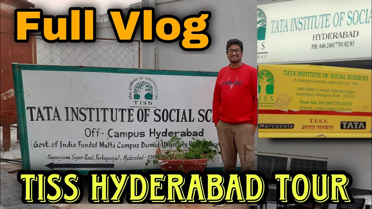 TISS HYDERABAD Campus Tour || Now under CUET PG #Vlog#NviNomics TATA Institute of Social Science