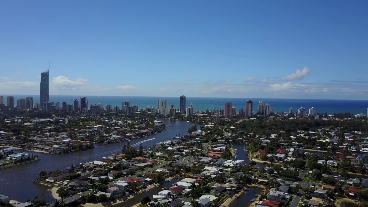 Gold Coast broad beach waters
