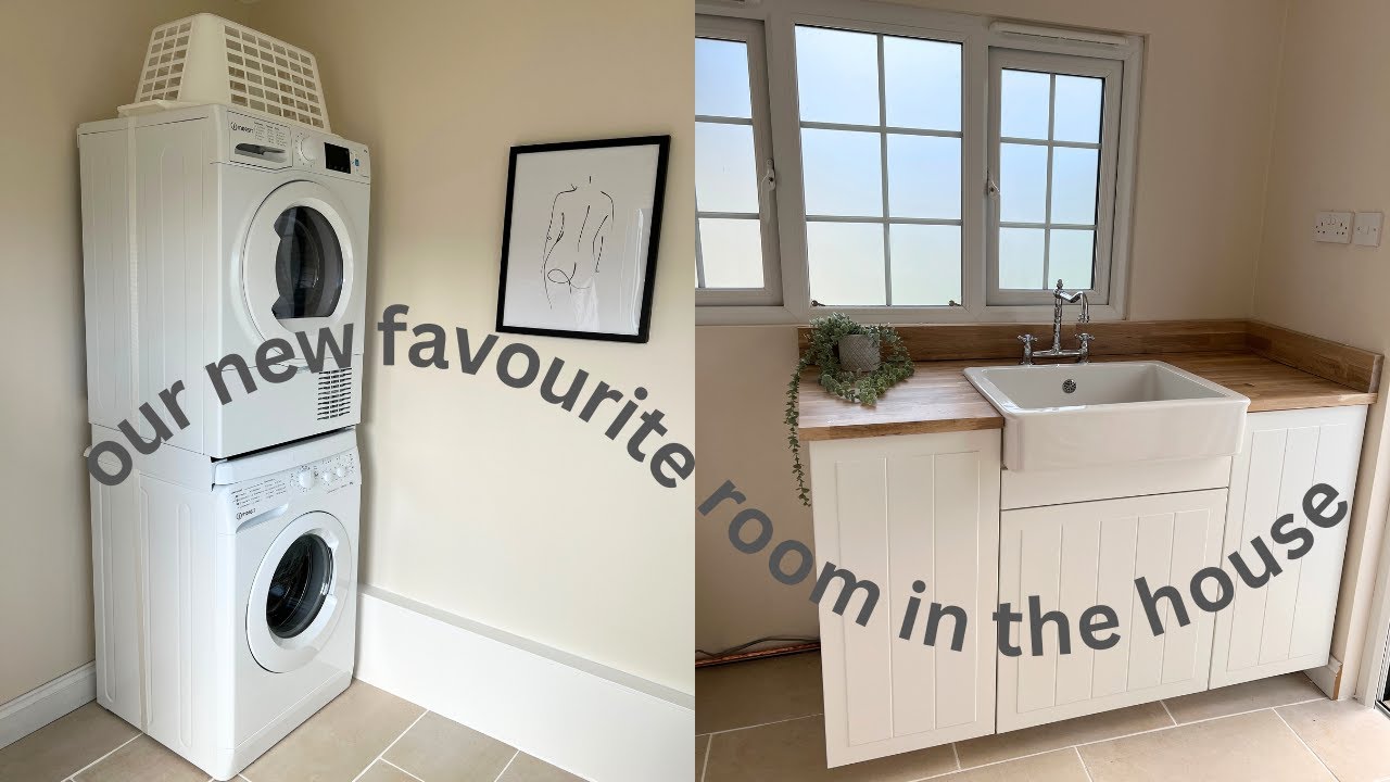 UTILITY ROOM REVEAL & TOUR
