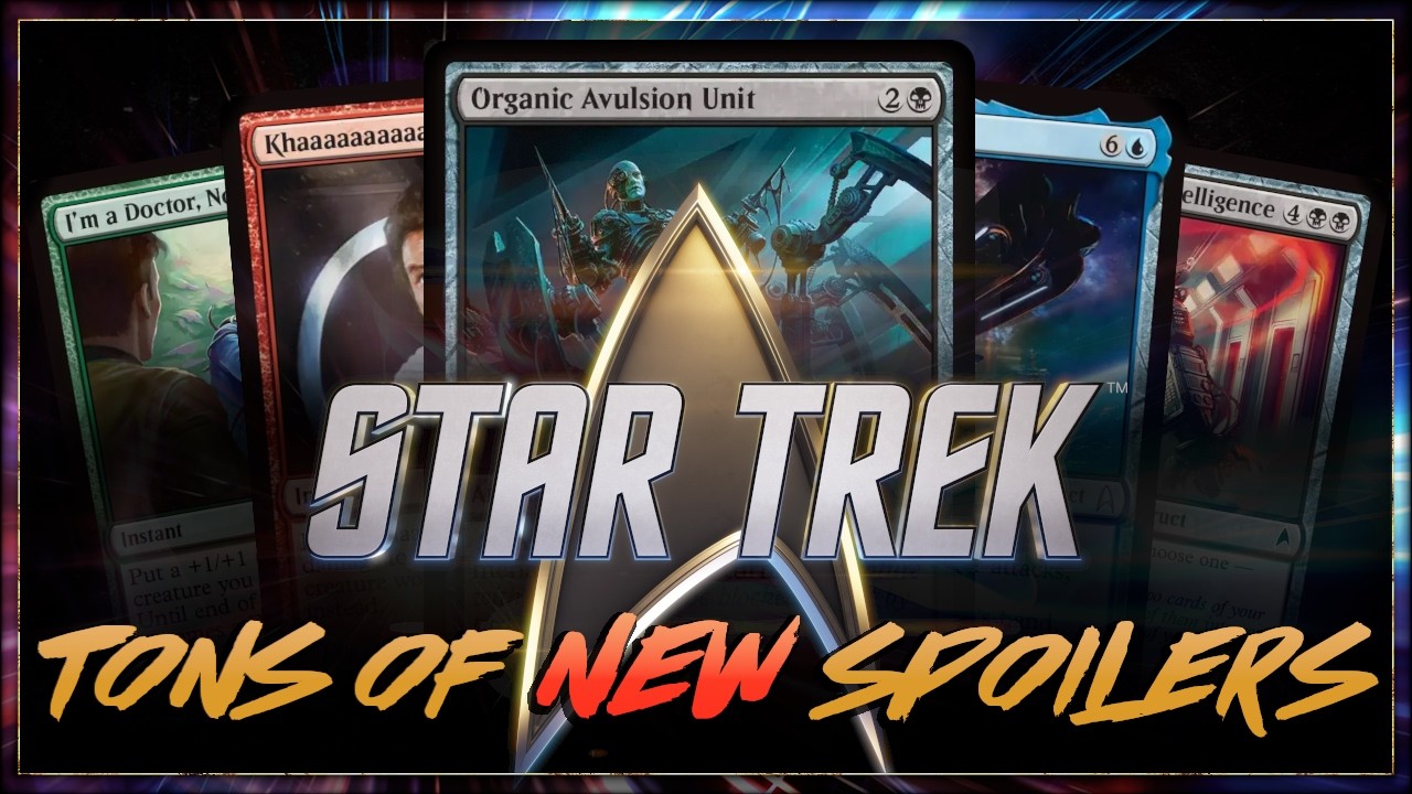 Куча новых карт Magic: The Gathering по &laquo;Звездному пути&raquo;!!🔸Сезон спойлеров MTG STAR TREK