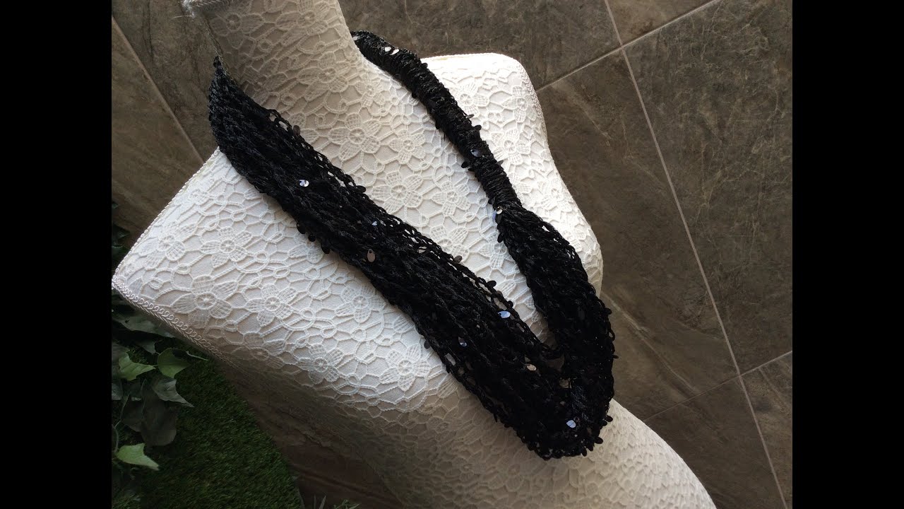 😍 CÓMO TEJER ESTE COLLAR / CROCHET FÁCIL Y RÁPIDO - YO TEJO CON LAURA CEPEDA